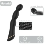 PRIME TOYS Knot Şarjlı G Nokta ve Klitoris Uyarıcı Boğumlu Anal Vibratör - Görsel 5