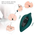 PRIME TOYS Leaf Rct Kablosuz Kumandalı Şarjlı Su Geçirmez Sessiz Giyilebilir Mini Vibratör - Görsel 2