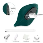 PRIME TOYS Leaf Rct Kablosuz Kumandalı Şarjlı Su Geçirmez Sessiz Giyilebilir Mini Vibratör - Görsel 4