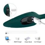 PRIME TOYS Leaf Şarjlı Su Geçirmez Klitoris Uyarıcı Yeni Nesil Hassas Masaj Vibratör - Görsel 5