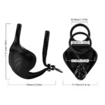 PRIME TOYS Lock Pro Şarjlı Güçlü Titreşimli Testis ve Penis Halkalı Testis Masaj Vibratörü - Görsel 7