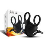 PRIME TOYS Lock Pro Şarjlı Güçlü Titreşimli Testis ve Penis Halkalı Testis Masaj Vibratörü - Görsel 8