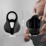 PRIME TOYS Lock Şarjlı Kablosuz Kumandalı Testis Masaj Vibratörü Güçlü Titreşimli Penis Yüzüğü - Görsel 7