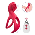 Nolan Şarjlı Uzaktan Kumandalı Klitoris Uyarıcı Vibratör Testis ve Penis Halkası - Görsel 2