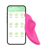 Paname App Şarjlı Telefon Kontrollü Klitoris Uyarıcı Çok Sessiz Giyilebilir Vibratör - Görsel 2