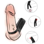 PRIME TOYS Rinse Şarjlı Güçlü Titreşimli Su Geçirmez Klitoris Uyarıcı Testis ve Penis Yüzüğü - Görsel 2