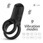 PRIME TOYS Rinse Şarjlı Güçlü Titreşimli Su Geçirmez Klitoris Uyarıcı Testis ve Penis Yüzüğü - Görsel 4