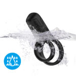 PRIME TOYS Rinse Şarjlı Güçlü Titreşimli Su Geçirmez Klitoris Uyarıcı Testis ve Penis Yüzüğü - Görsel 6