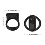 PRIME TOYS Rise Şarjlı Güçlü Titreşimli Su Geçirmez Klitoris Uyarıcı Testis ve Penis Yüzüğü - Görsel 7