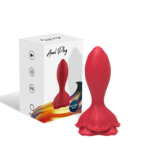 PRIME TOYS Rose Kablosuz Kumandalı Titreşimli Anal Plug Vibratör - Görsel 9