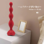 PRIME TOYS Rose Şarjlı Bükülebilir Güçlü Titreşimli Boğumlu G Nokta Uyarıcı ve Anal Vibratör - Görsel 6