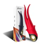 PRIME TOYS Shadow Şarjlı G Nokta ve Klitoris Uyarıcı Yeni Nesil Masaj Vibratör - Kırmızı - Görsel 2