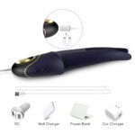 PRIME TOYS Shadow Şarjlı G Nokta ve Klitoris Uyarıcı Yeni Nesil Masaj Vibratör - Mor - Görsel 6