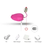 PRIME TOYS Shell Şarjlı Kablosuz Kumandalı Klitoris Uyarıcı Vibratör Kegel Egzersiz Vajinal Top - Görsel 4