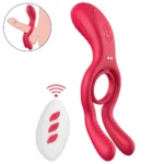 Singun Şarjlı Uzaktan Kumandalı Klitoris Uyarıcı Vibratör Perine Uyarıcı Penis Halkası - Görsel 2