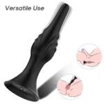 PRIME TOYS Sting Şarjlı Kablosuz Kumandalı Güçlü Titreşimli G Nokta Uyarıcı ve Anal Vibratör - Görsel 3