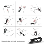 PRIME TOYS Veyron Şarjlı Güçlü Titreşimli Testis ve Klitoris Uyarıcı Vibratör Penis Yüzüğü - Görsel 2