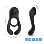 PRIME TOYS Veyron Şarjlı Güçlü Titreşimli Testis ve Klitoris Uyarıcı Vibratör Penis Yüzüğü - Görsel 7