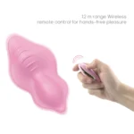 PRIME TOYS Whisper Kablosuz Kumandalı Perine ve Klitoris Uyarıcı Giyilebilir 2 in 1 Panty Vibratör - Görsel 2