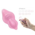 PRIME TOYS Whisper Kablosuz Kumandalı Perine ve Klitoris Uyarıcı Giyilebilir 2 in 1 Panty Vibratör - Görsel 3