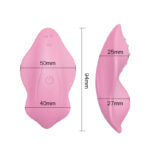 PRIME TOYS Whisper Kablosuz Kumandalı Perine ve Klitoris Uyarıcı Giyilebilir 2 in 1 Panty Vibratör - Görsel 7