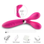 PRIME TOYS Y-Wand Şarjlı Güçlü Titreşimli Bükülebilir G Nokta ve Klitoris Uyarıcı Masaj Vibratör - Görsel 5