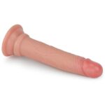 18 CM Çift Katmanlı Ultra Realistik ve Yumuşak Dokulu Anal Dildo Penis - Görsel 9