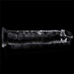 18CM Yeni Nesil Vantuzlu Şeffaf Dildo Penis - Flawless Clear Dildo - Görsel 8