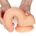 20 CM Geliştirilmiş Gerçekçi Doku Realistik Penis - The Ultra Soft Dude - Görsel 6