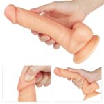 20 CM Geliştirilmiş Gerçekçi Doku Realistik Penis - The Ultra Soft Dude - Görsel 8