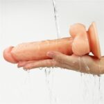 20 CM Geliştirilmiş Gerçekçi Doku Realistik Penis - The Ultra Soft Dude - Görsel 9