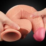 25 CM Yumuşak Dokulu Çift Katmanlı Realistik Penis - Dual Layered Platinum Silicone Cock - Görsel 7