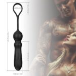 ADELE Prostat ve G Spot Uyarıcı Penis Halkalı Anal Vibratör - Görsel 8