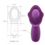 Şarjlı Isıtmalı Yoğun Vulva ve Göğüs Uyarıcı Tırtıklı Yeni Nesil Orgazm Masaj Vibratör - Görsel 7