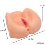 BIG ASS Gina Realistik Anal Vajinal Girişli Kalça Mastürbatör - Görsel 8