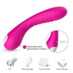 PRIME TOYS Brutal Manyetik Şarjlı G Nokta Uyarıcı Su Geçirmez Vibratör - Pembe - Görsel 6