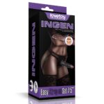 Belden Bağlamalı Ultra Yumuşak Gerçekçi Et Dokulu Testissiz Realistik Zenci Dildo Penis - Görsel 6