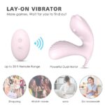 CARA Kablosuz Kumandalı Yenilikçi Tasarım Giyilebilir 3 in 1 Lay-On Vibratör - Görsel 6