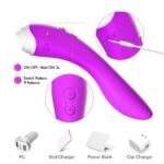 FAIRYLAND 9+9 Modlu Klitoris ve G-Spot Uyarıcı 2 in 1 Dil Vibratör - Mor - Görsel 7