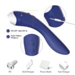 FAIRYLAND 9+9 Modlu Klitoris ve G-Spot Uyarıcı 2 in 1 Dil Vibratör - Saxe - Görsel 7