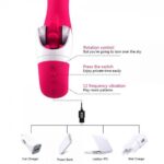FLIRT Dönebilen Dil Klitoris Uyarıcı ve G-Spot Uyarıcı 2 in 1 Vibratör - Görsel 6