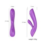 ICTUS G-Spot Tapping ve Klitoris Uyarıcı 2 in 1 Rabbit Vibratör - Görsel 6
