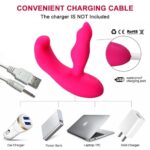 IRMA Kablosuz Kumandalı G-Spot ve Klitoris Uyarıcı 2 in 1 Lay-On Vibratör - Görsel 6
