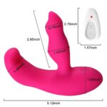 IRMA Kablosuz Kumandalı G-Spot ve Klitoris Uyarıcı 2 in 1 Lay-On Vibratör - Görsel 7