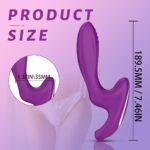 MR Z. Klitoris ve Vajina Uyarıcı G-Spot Tapping Su Geçirmez 3 in 1 Vibratör - Görsel 7