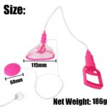 ORAL VAGINA PUMP Ultra Güçlü Emiş ve Klitoris Uyarıcı Dil Hareketlerine Sahip Vajina Pompası - Görsel 6