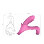 RANGER PRO Klitoris ve G Nokta Uyarıcı Testis ve Penis Halkası - Pembe - Görsel 8