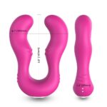 SERAPH PRO Kablosuz Kumandalı Strapless Çift Taraflı G Spot Çatal Vibratör - Pembe - Görsel 8
