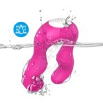 SERAPH Strapless Çift Taraflı G Spot Çatal Vibratör - Pembe - Görsel 7