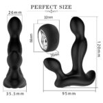 SMALL NUN Şarjlı Perine ve Prostat Uyarıcı Anal Vibratör - Görsel 8